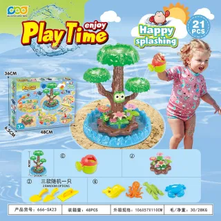 Набор игрушек для песочницы и DIY цветок, 21 предмет