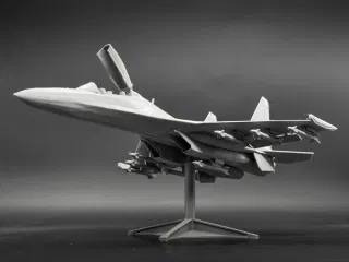 3D Модель истребителя J-16