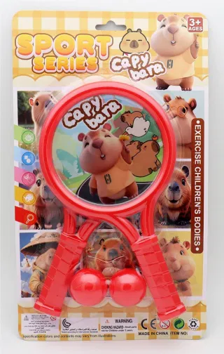 Игрушка-ракетка капибара