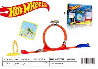 Трек Hot Wheels Rail Ejection Vehicle с пусковой установкой