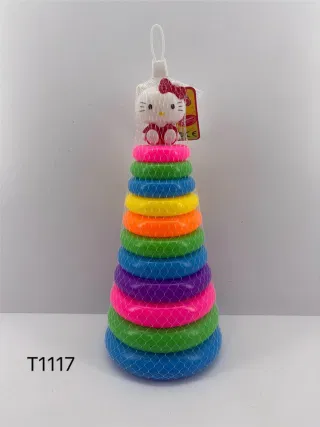 Пирамидка "Котик КТ", 11 ярусов, музыкальная