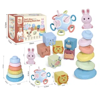 Wholesale Animal Figures, Rubber, 60 pcs, 9962