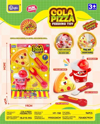 Игрушка-пицца и кола Feeding Series, развивающая