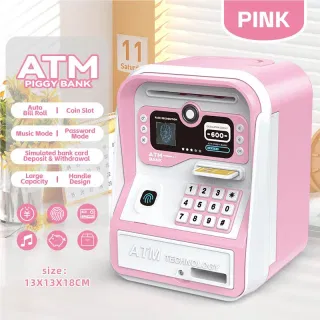 Копилка-банкомат ATM, электронная, с кодом