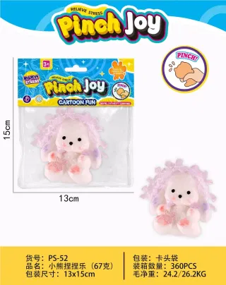 Squishy Toy Blue Box 62x41 cm, 360 pcs