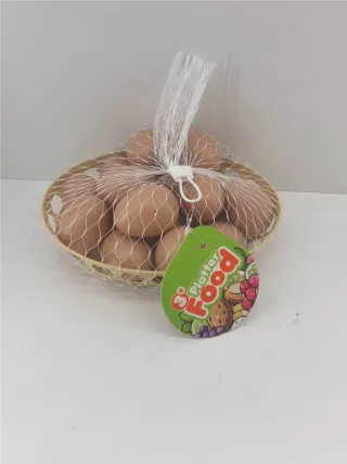 Игрушечные яйца в подставках, 15 шт.