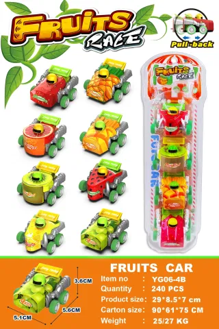 Wholesale Pull Back Cars, Friction Powered 29cm Orange