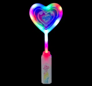 Светящаяся палочка UV Сердечко оптом