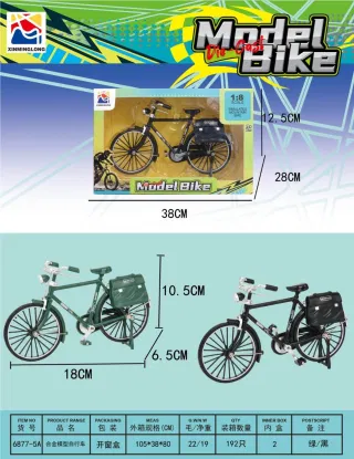 Металлический велосипед "Alloy 28 bars", масштабная модель