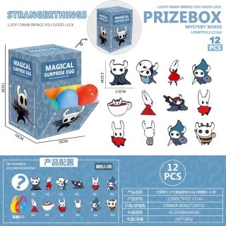 Набор значков Hollow Knight в подарочной коробке