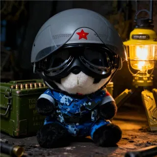 Мягкая игрушка Air Force Panda (Военный Панда)