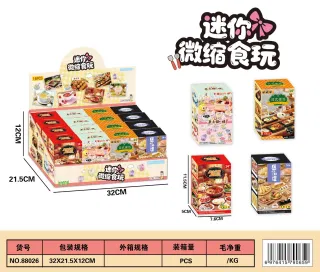 Игровой набор "Сапфировый обед": продукты в коробке