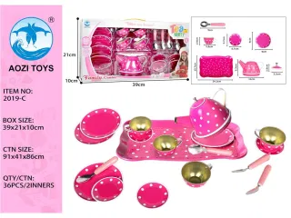 Wholesale Play Dishes & Tea Sets, Red, Realistic, 39 cm, 3-6