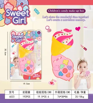 Makeup Set, Kids, White, 3-6, 192 pcs