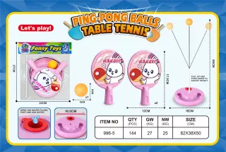 Table Tennis, White, 144 pcs