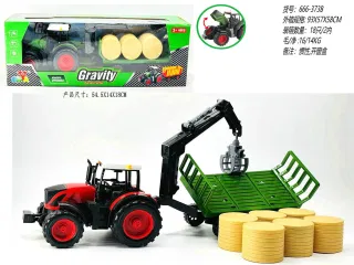 Digger Toys, Truck, Pull-Back, 18 pcs