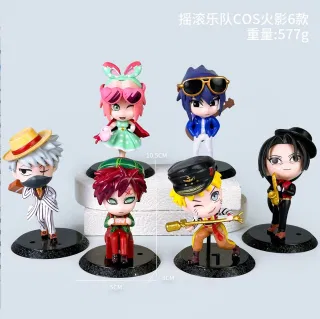 Hand-held rock band COS 6 (anime, White, 10.5 cm