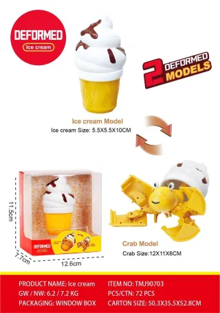 Трансформер-мороженое Transforming Ice Cream оптом