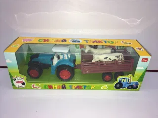 Игровой набор "Фермерская машина" с фигурками животных