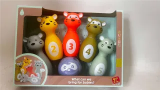 Боулинг "Веселые зверята"