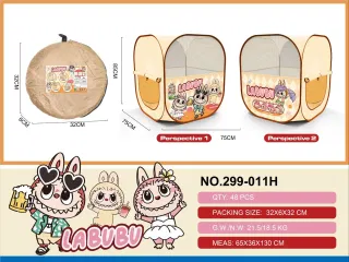 Игровая палатка Labubu квадратная складная