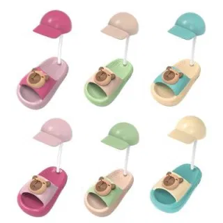 Ночник-лампа капибара в тапочках