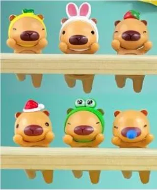 Набор капибар: игрушки капибары, 100 шт/кор