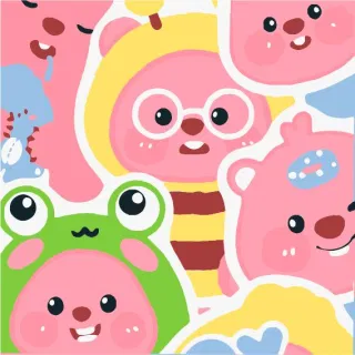 Magnetic Tiles Pink 30cm, 120 pcs