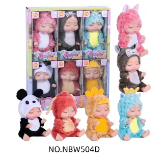 Wholesale Animal Figure Plush Pink 24cm