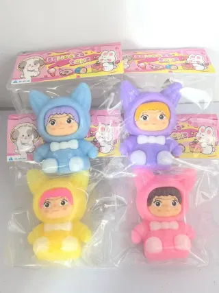 Squishy Toy, White, 384 pcs