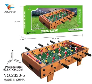 Wooden football table, 12 pcs