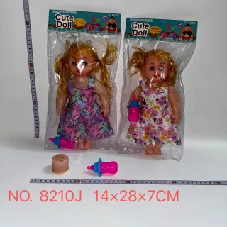 Кукла в стиле Barbie 12 дюймов в платье с принтом, с аксессуарами