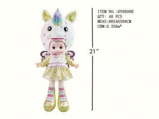 Wholesale Baby Doll, White, 53 cm
