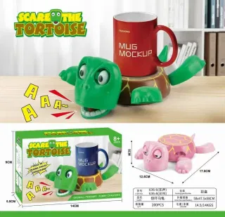 Игрушка-черепаха "Крик" в цветной коробке